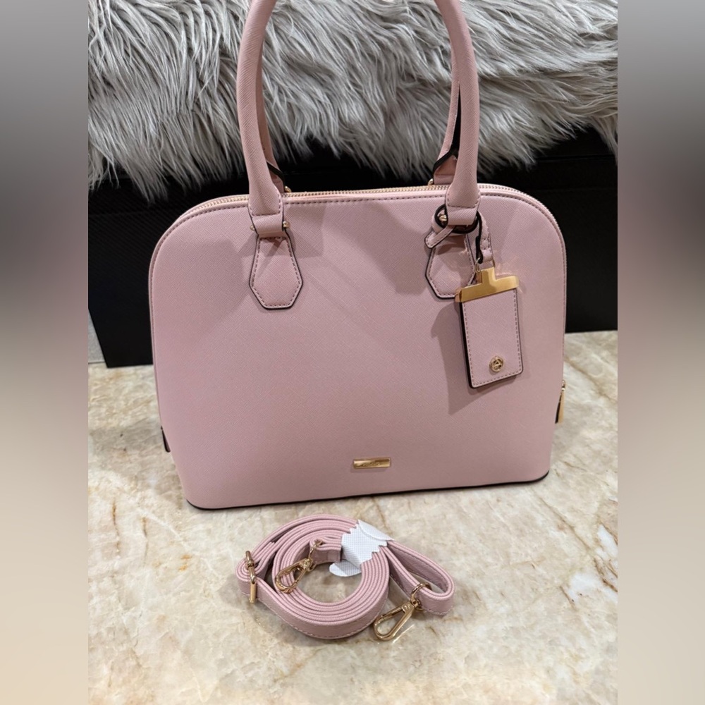 Aldo Pink Satchel Bag - Picture 5 of 7